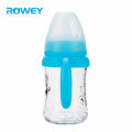 High-quality BPA Free Holds 120 ml Durable Glass Baby Milk Bottle Brands